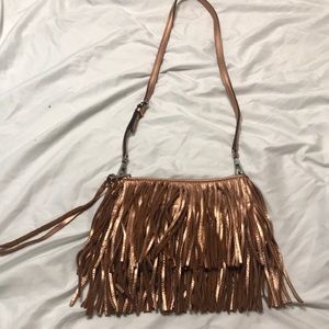 Rebecca Minkoff Rose Gold Crossbody bag
